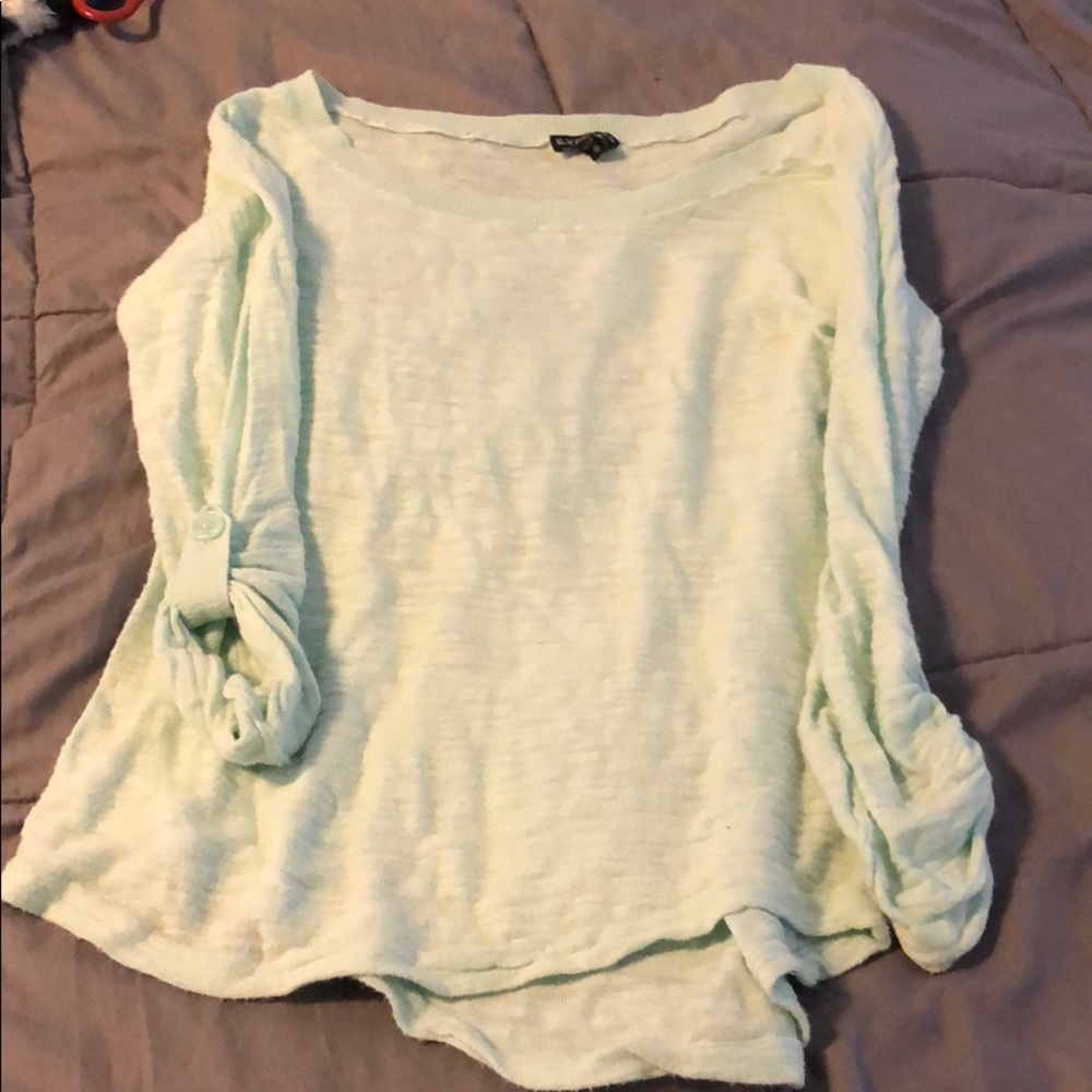 Aqua long sleeve